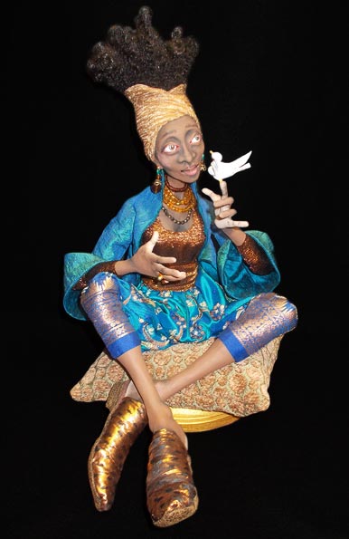 character doll, Ethiopian Queen