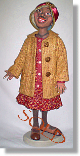 Store Bought Coat, doll