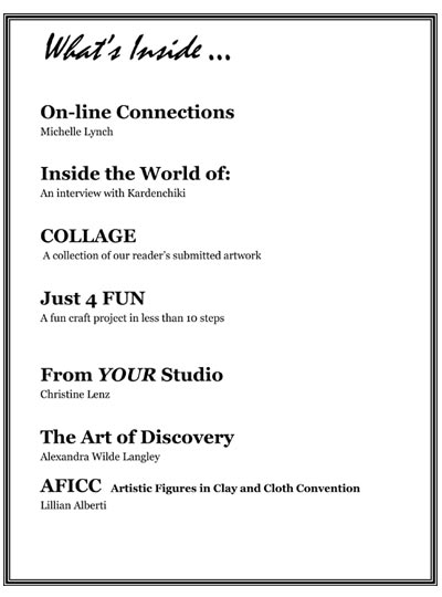 table of contents