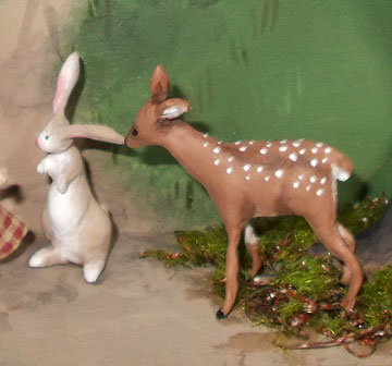 The Secret Garden Bunny and Fawn